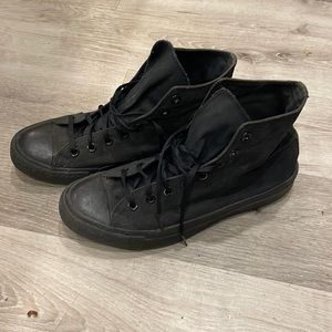 Black chucks , unisex